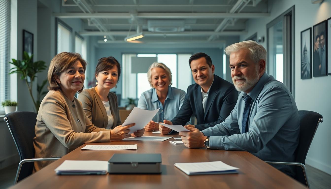 Senior legal support team
